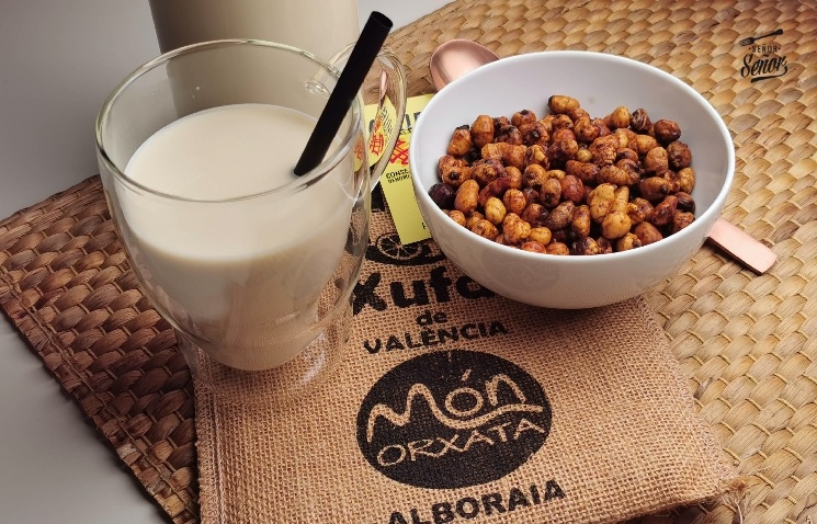 Horchata artesanal de chufa