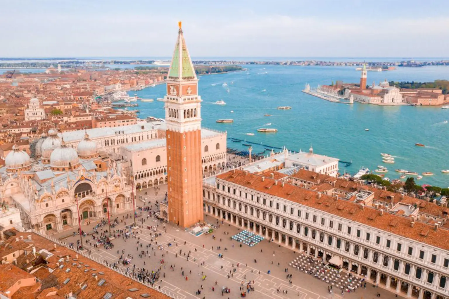 Plaza de San Marcos en Venecia